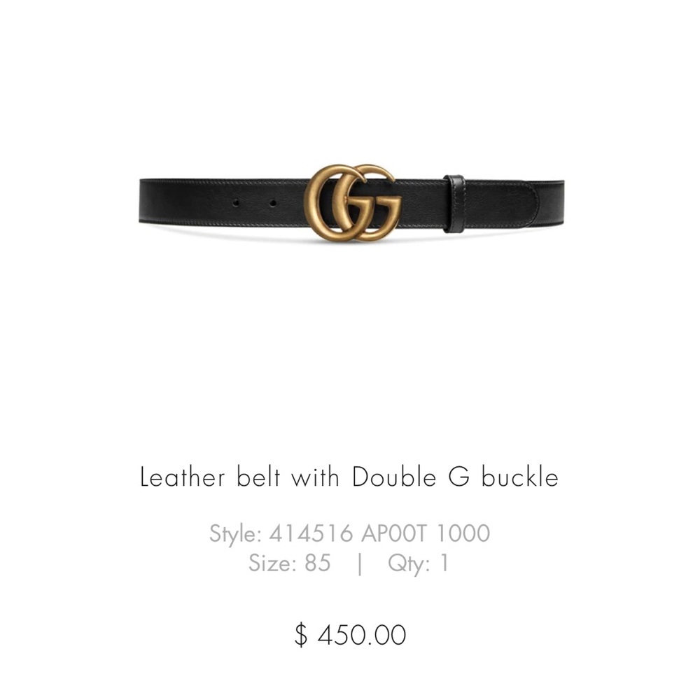 Gucci original belt